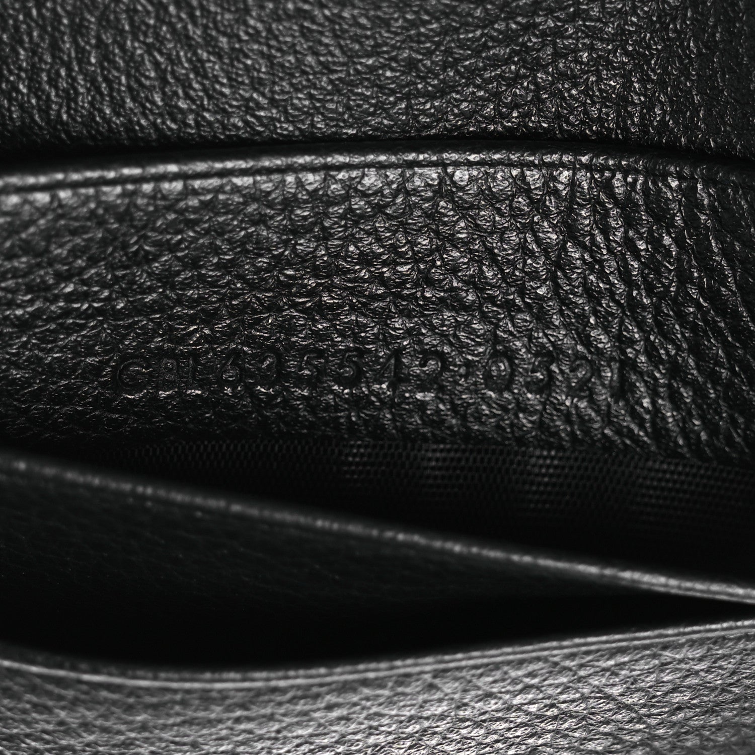 Saint Laurent Calfskin Tiny Monogram Cassandre Wallet Black 13 of 16