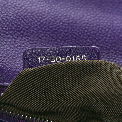 Christian Dior Grained Calfskin Medium Diorama Flap Bag Purple 7 of 10