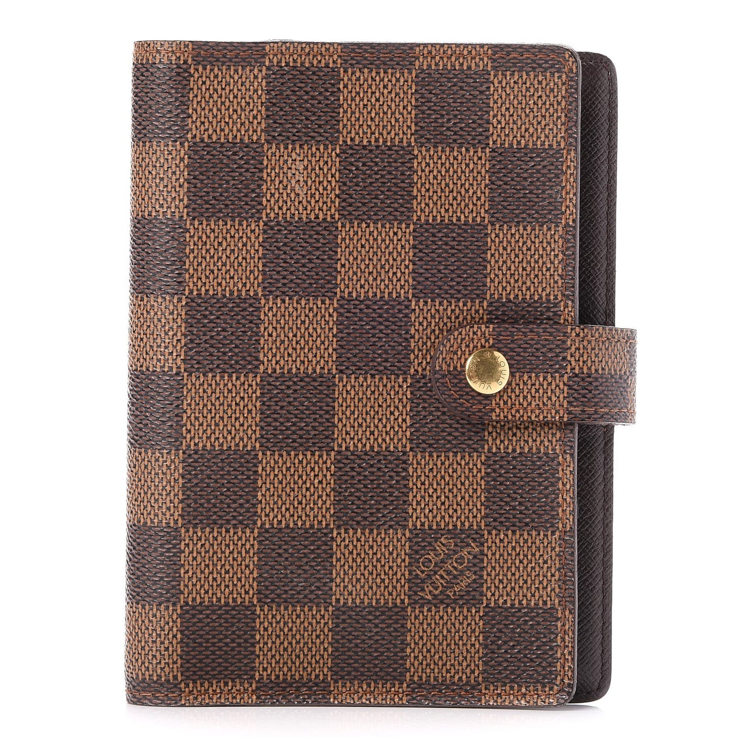 Damier Ebene Small Ring Agenda Cover