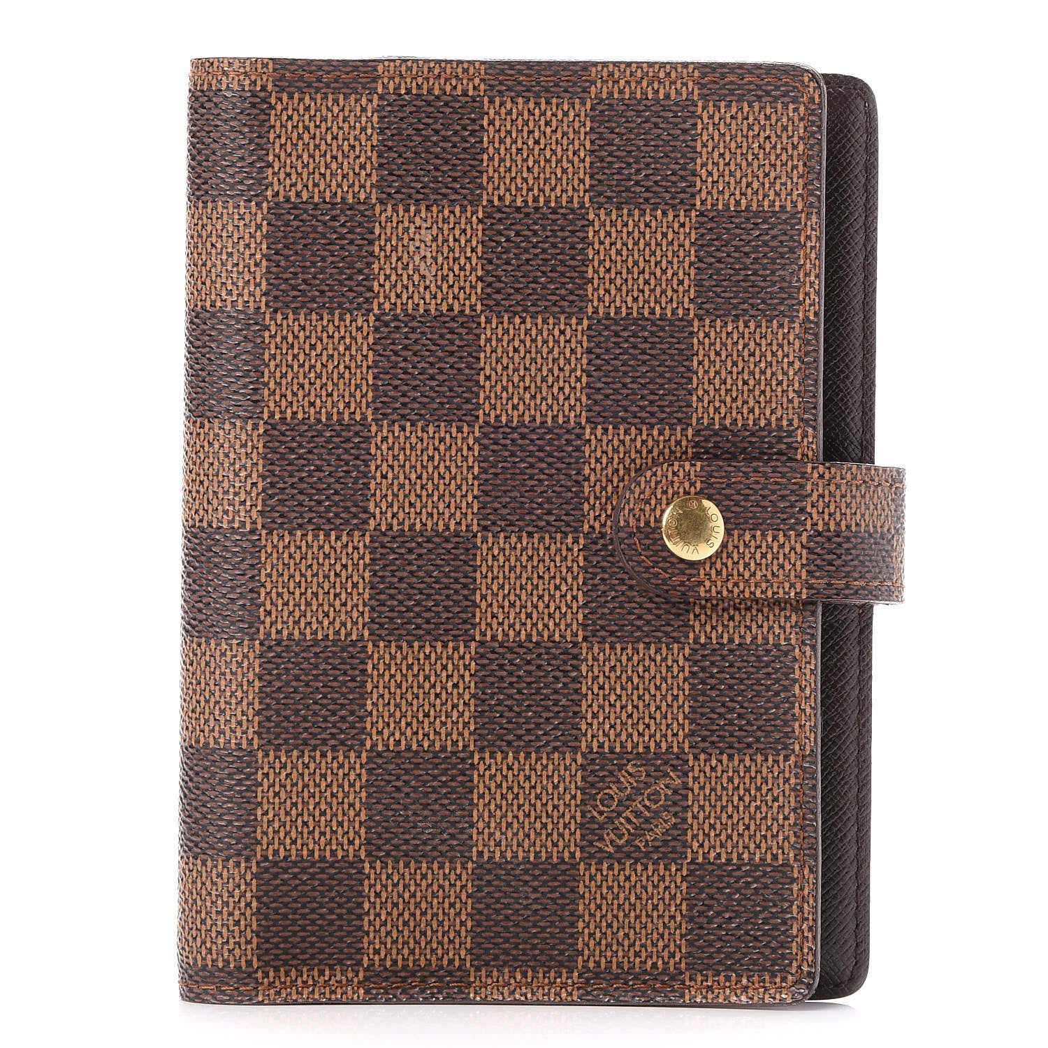 Louis Vuitton Damier Ebene Small Ring Agenda Cover 1 of 9