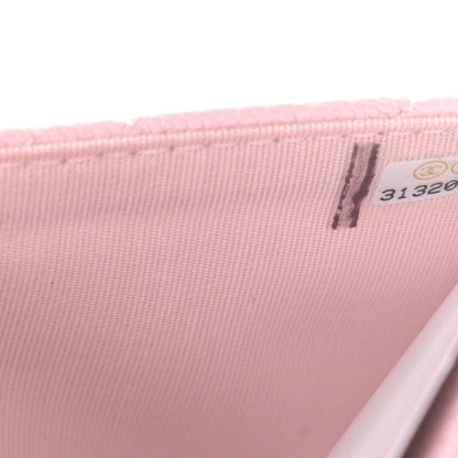 Chanel Caviar Quilted Coco Candy Wallet On Chain WOC Light Pink 8 of 11