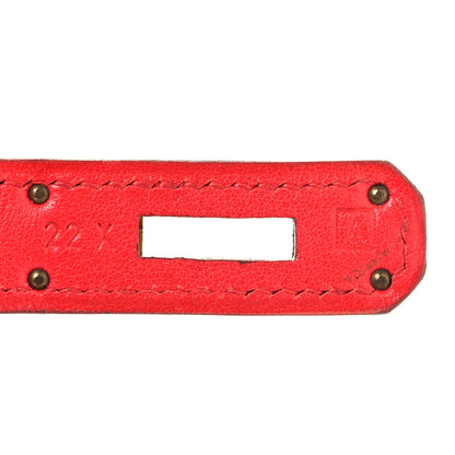 Hermes Swift Kelly Retourne 32 Vermillion 7 of 10