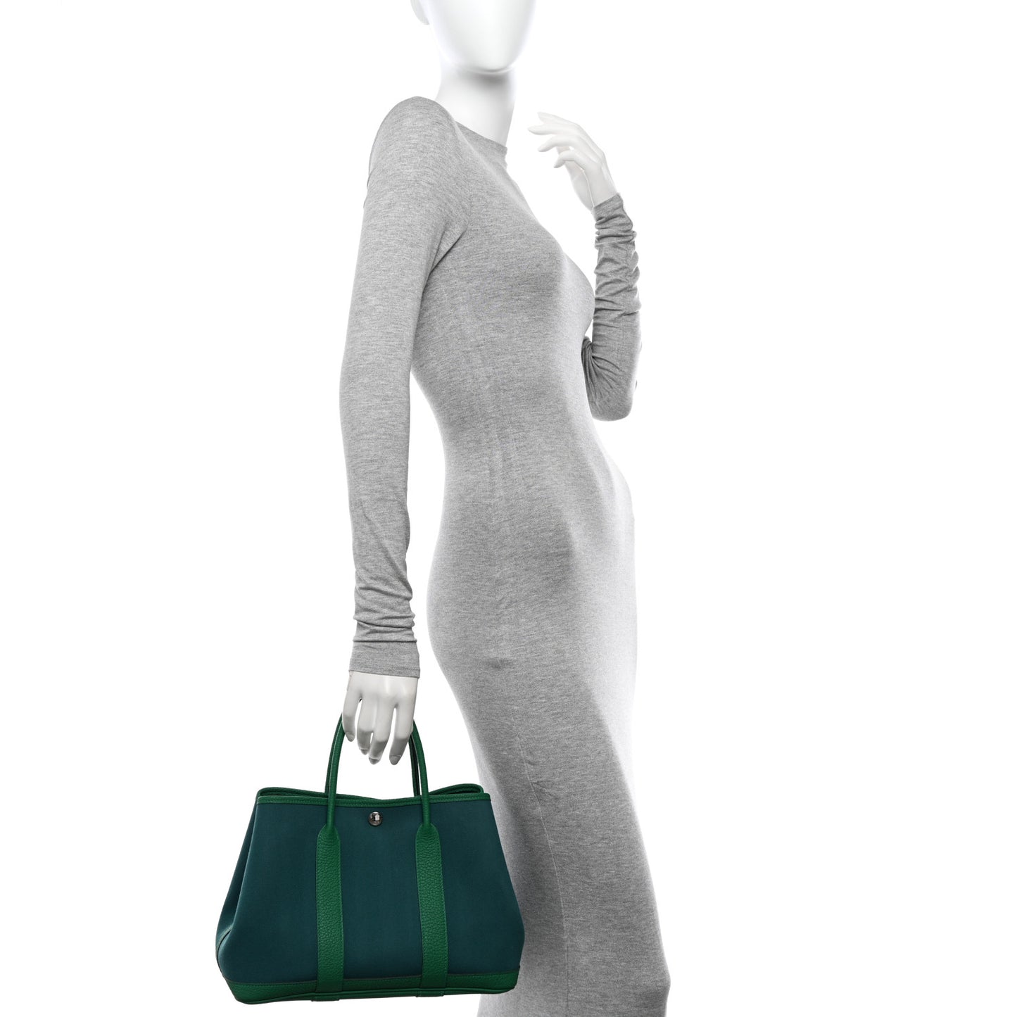 Toile Negonda Garden Party Tote 30 TPM Vert Bosphore Vert Vertigo
