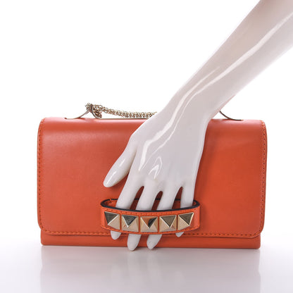 Valentino Garavani Nappa Va Va Voom Shoulder Bag Orange 4 of 9