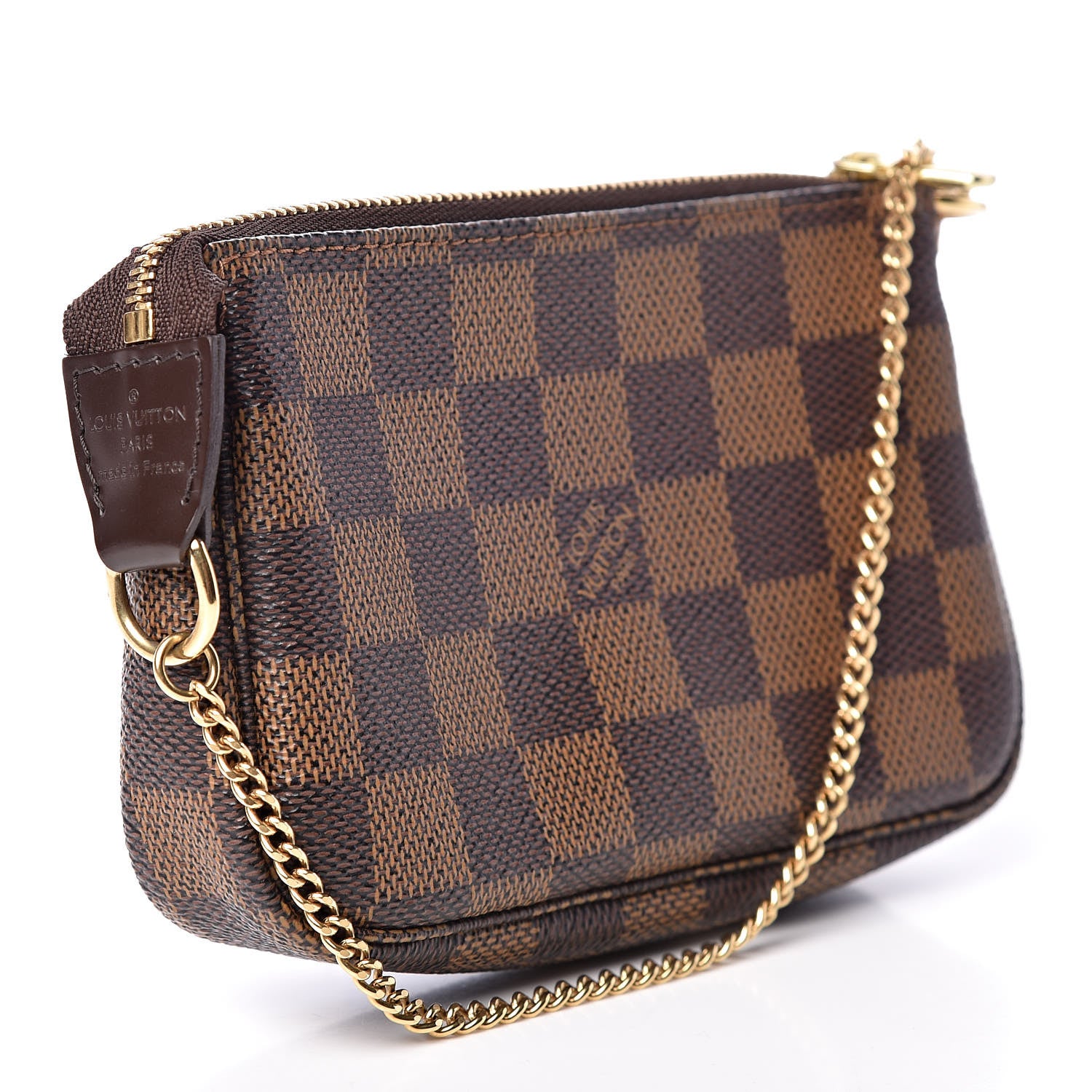 Louis Vuitton Damier Ebene Mini Pochette Accessories 3 of 8