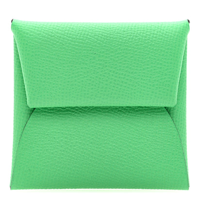 Hermes Epsom Bastia Coin Purse Vert Comics Vert Fizz 1 of 6