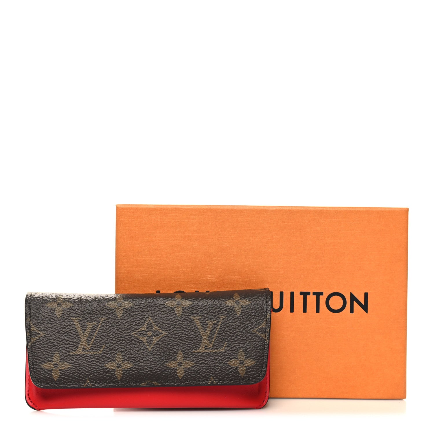 Louis Vuitton Monogram Woody Glasses Case Rouge 11 of 11