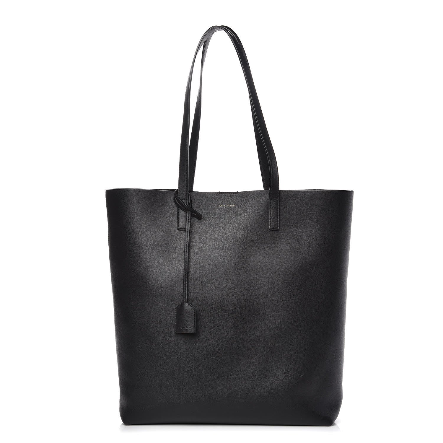 Saint Laurent Calfskin Medium Shopping Tote Black 1 of 12