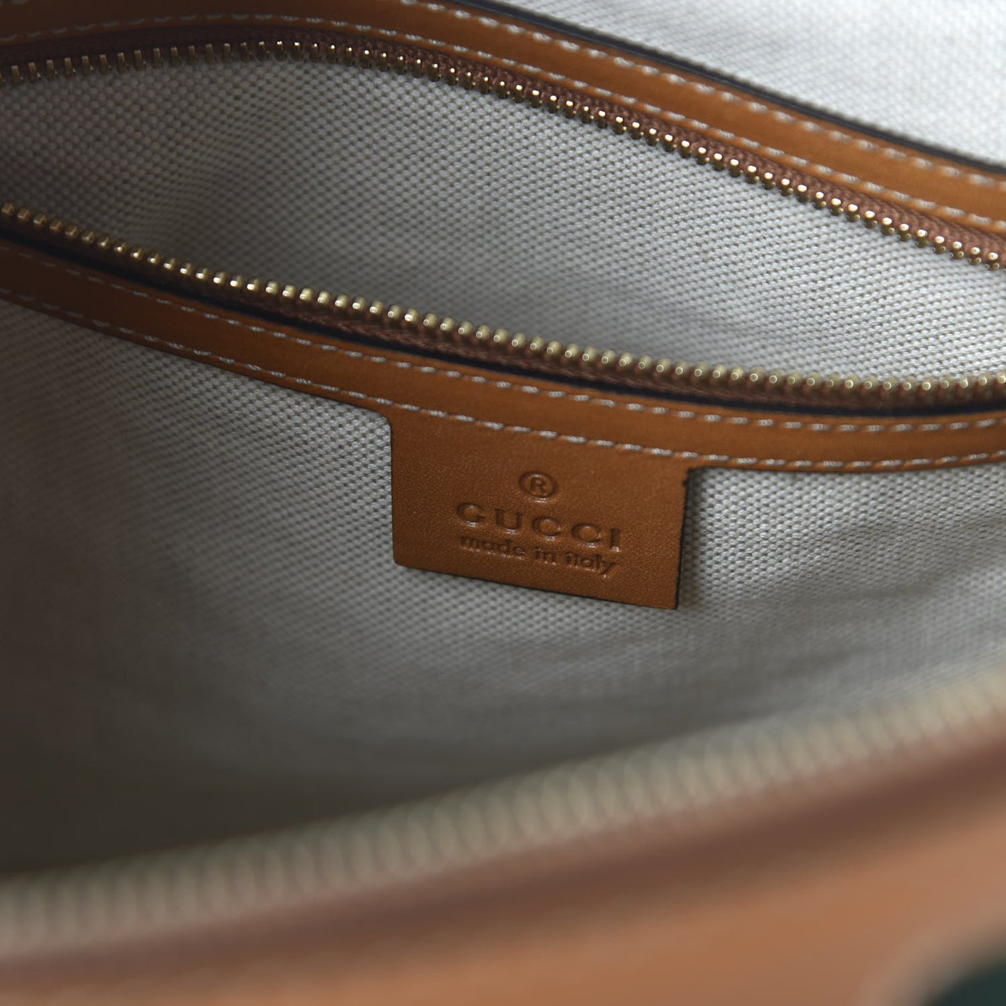 Monogram Vintage Web Medium Boston Tobacco