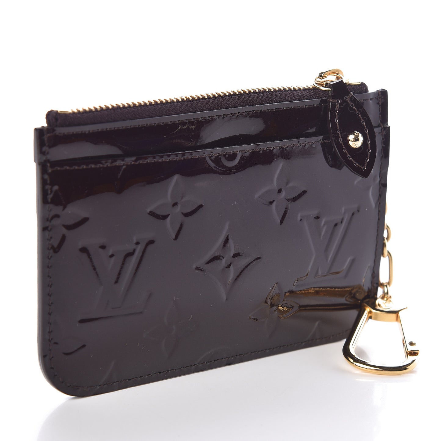 Vernis Key Pouch Amarante