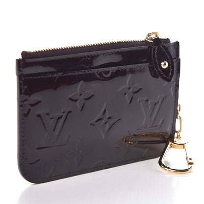 Louis Vuitton Vernis Key Pouch Amarante 3 of 6