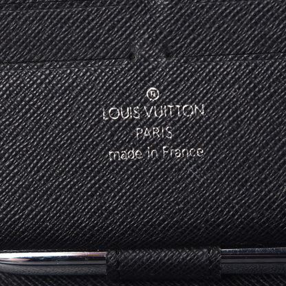 Louis Vuitton Epi Zippy Organizer Wallet Black 6 of 10