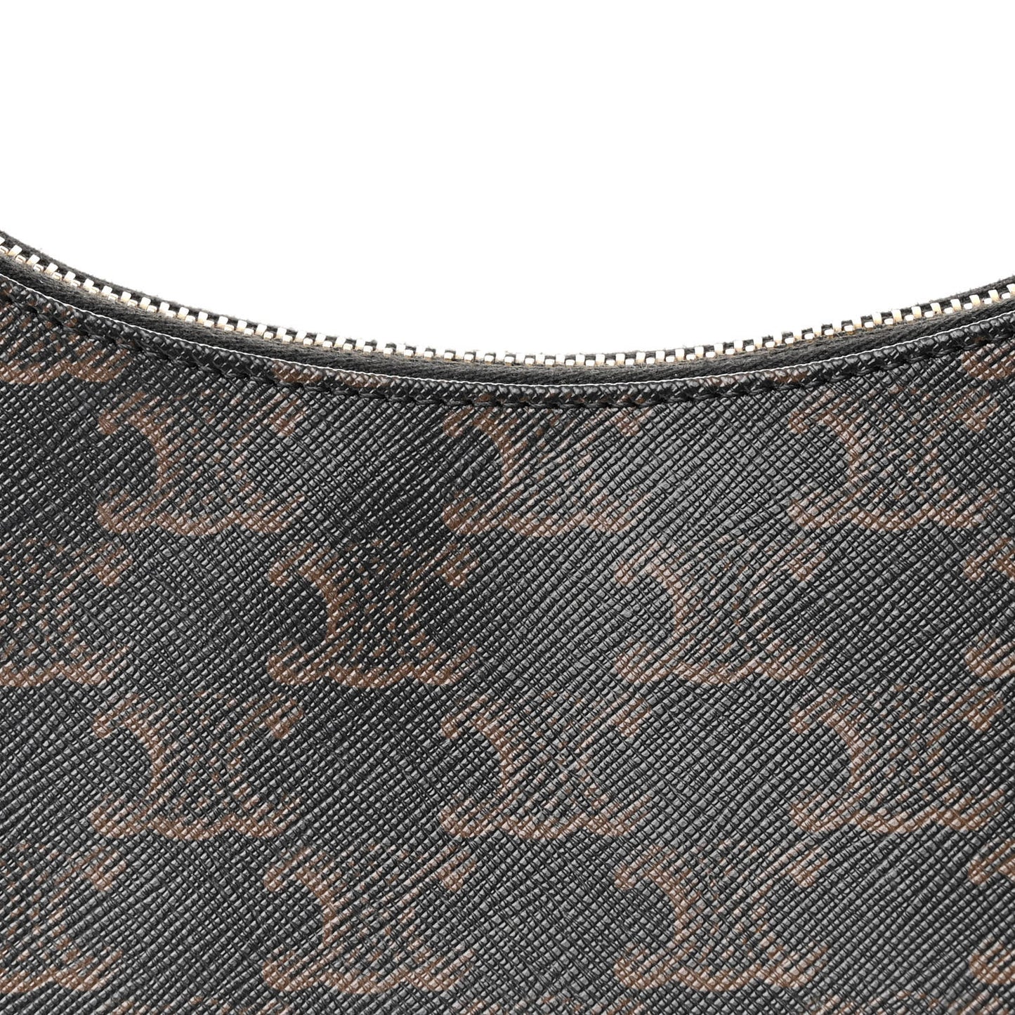 Triomphe Canvas Calfskin Ava Shoulder Bag Tan