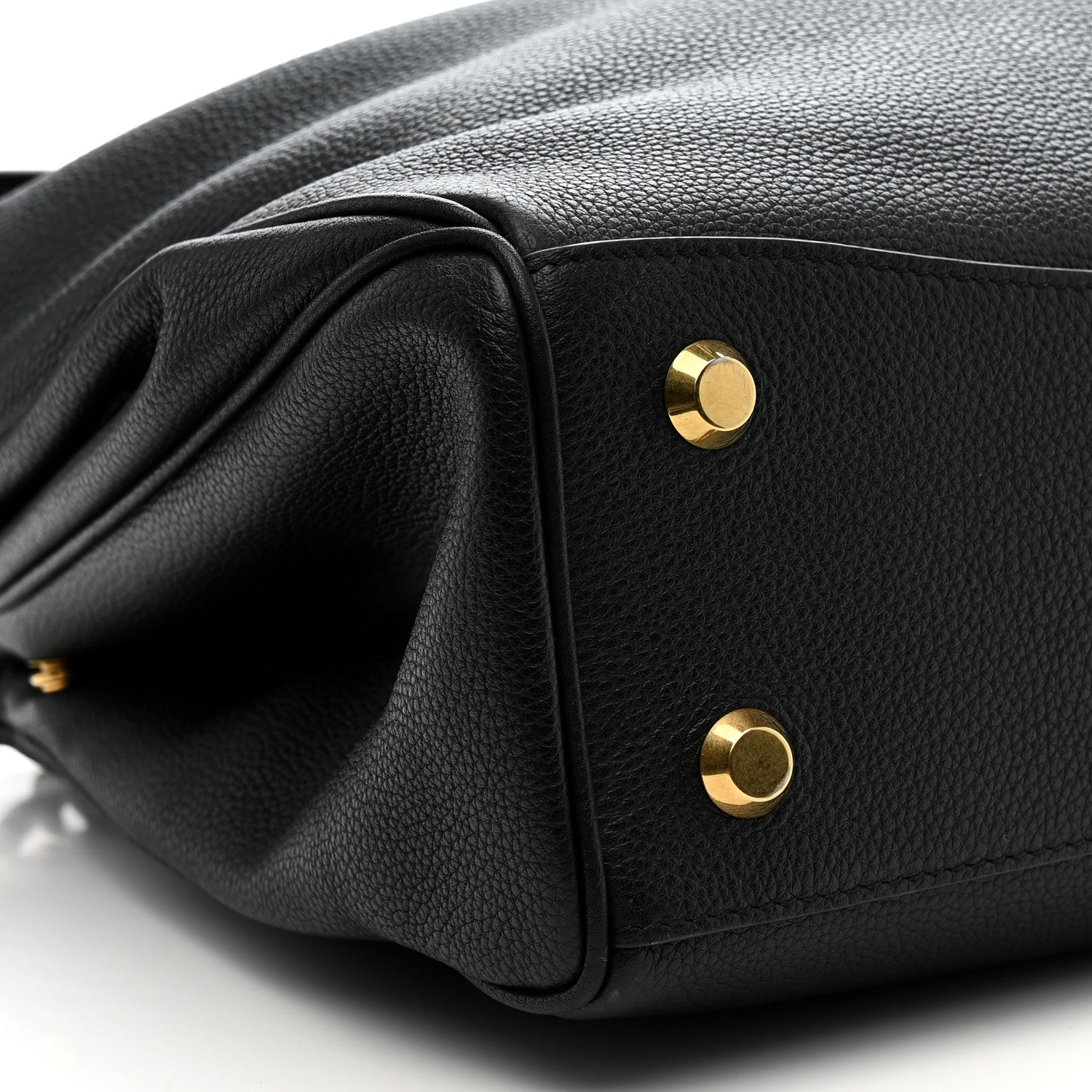 Balenciaga Grained Calfskin Medium Rodeo Top Handle Handbag Black 10 of 12