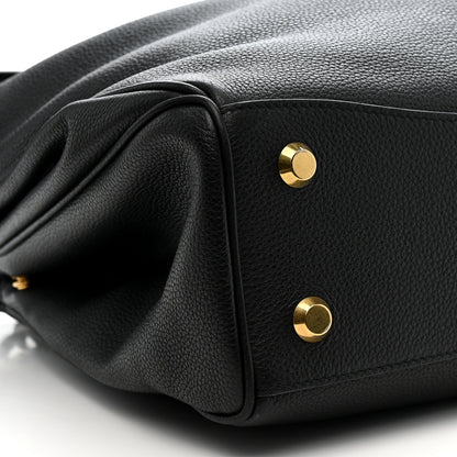 Balenciaga Grained Calfskin Medium Rodeo Top Handle Handbag Black 10 of 12