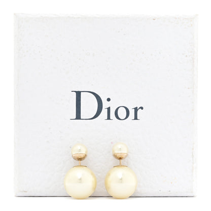 Christian Dior Pearl Mise En Dior Tribal Earrings Gold 5 of 5