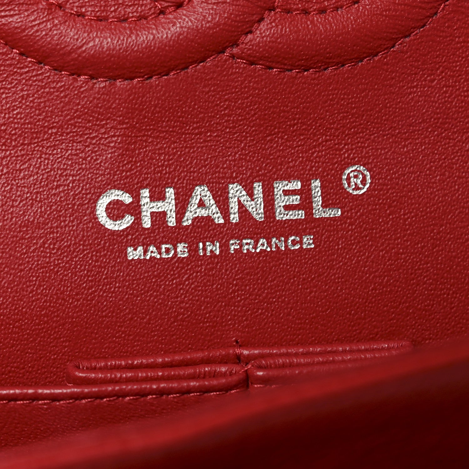 Chanel Caviar Quilted Medium Double Flap Red 6 of 10