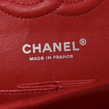 Chanel Caviar Quilted Medium Double Flap Red 6 of 10