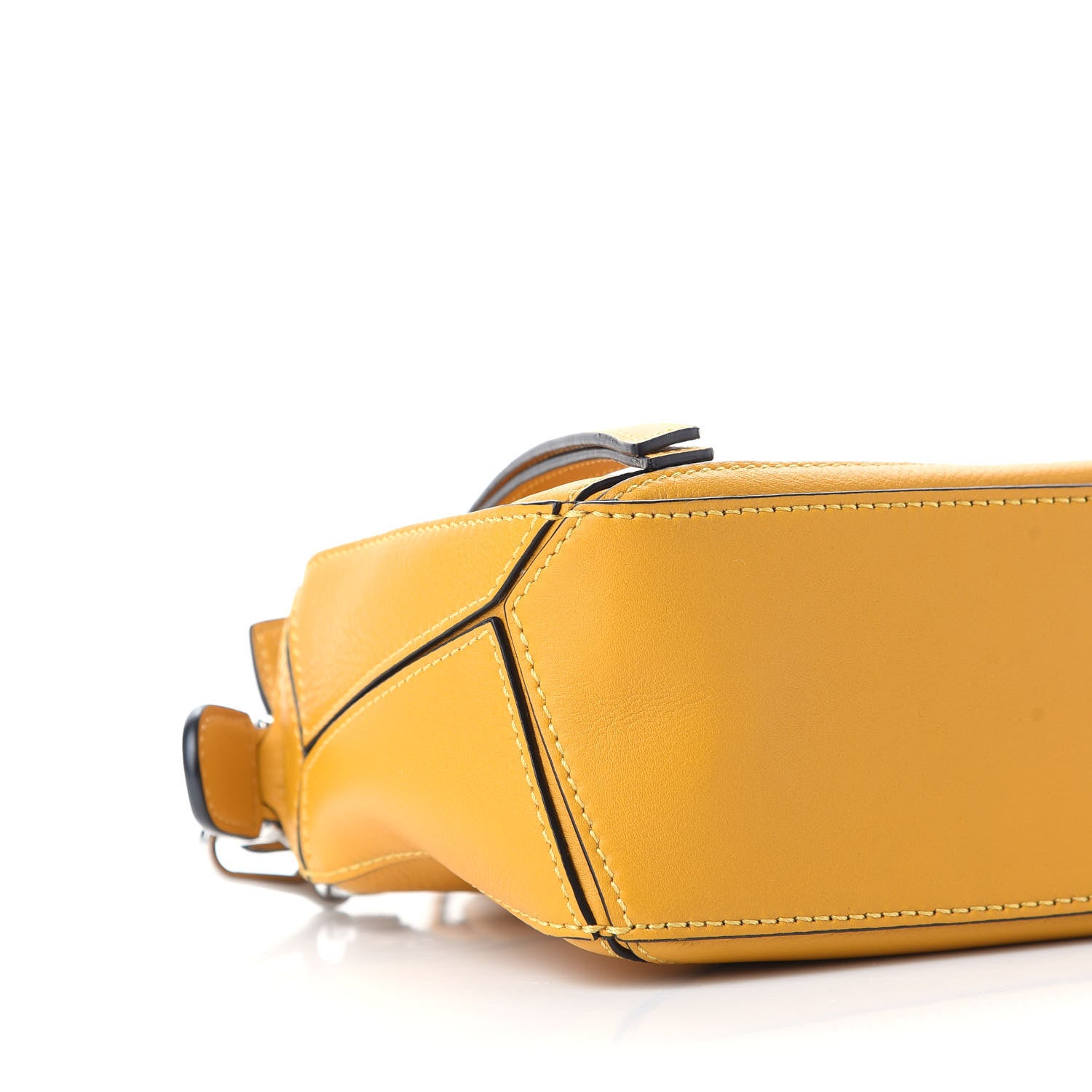 Loewe Calfskin Mini Puzzle Bag Narcisus Yellow 8 of 9