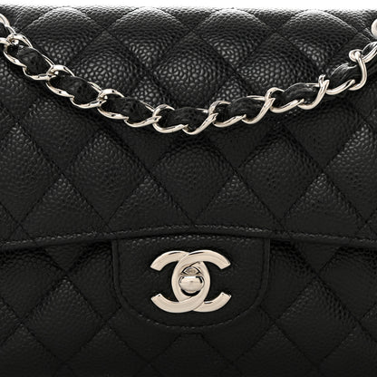 Chanel Caviar Quilted Small Double Flap Black 8 of 10