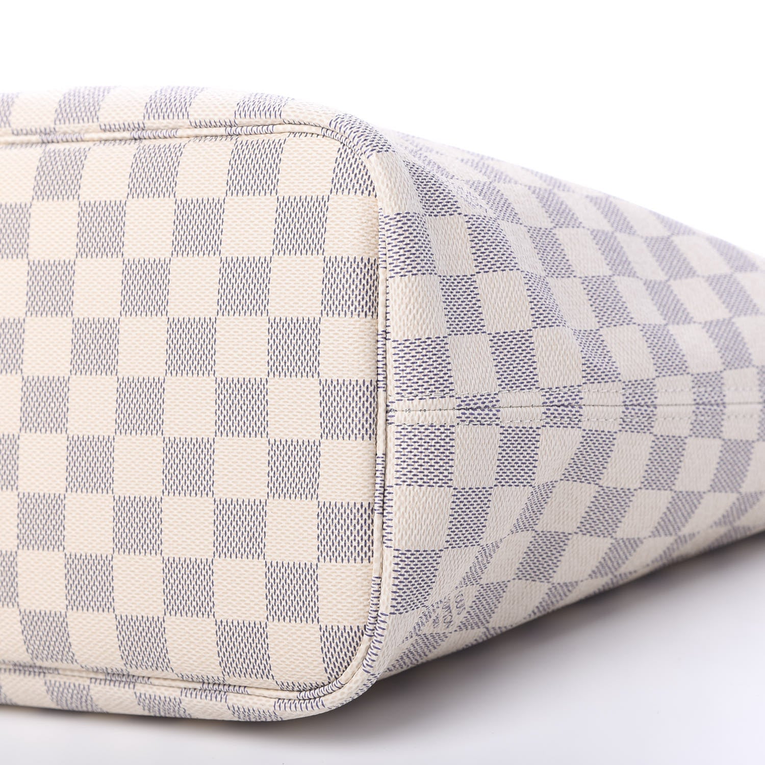 Louis Vuitton Damier Azur Neo Neverfull MM Rose Ballerine 10 of 11