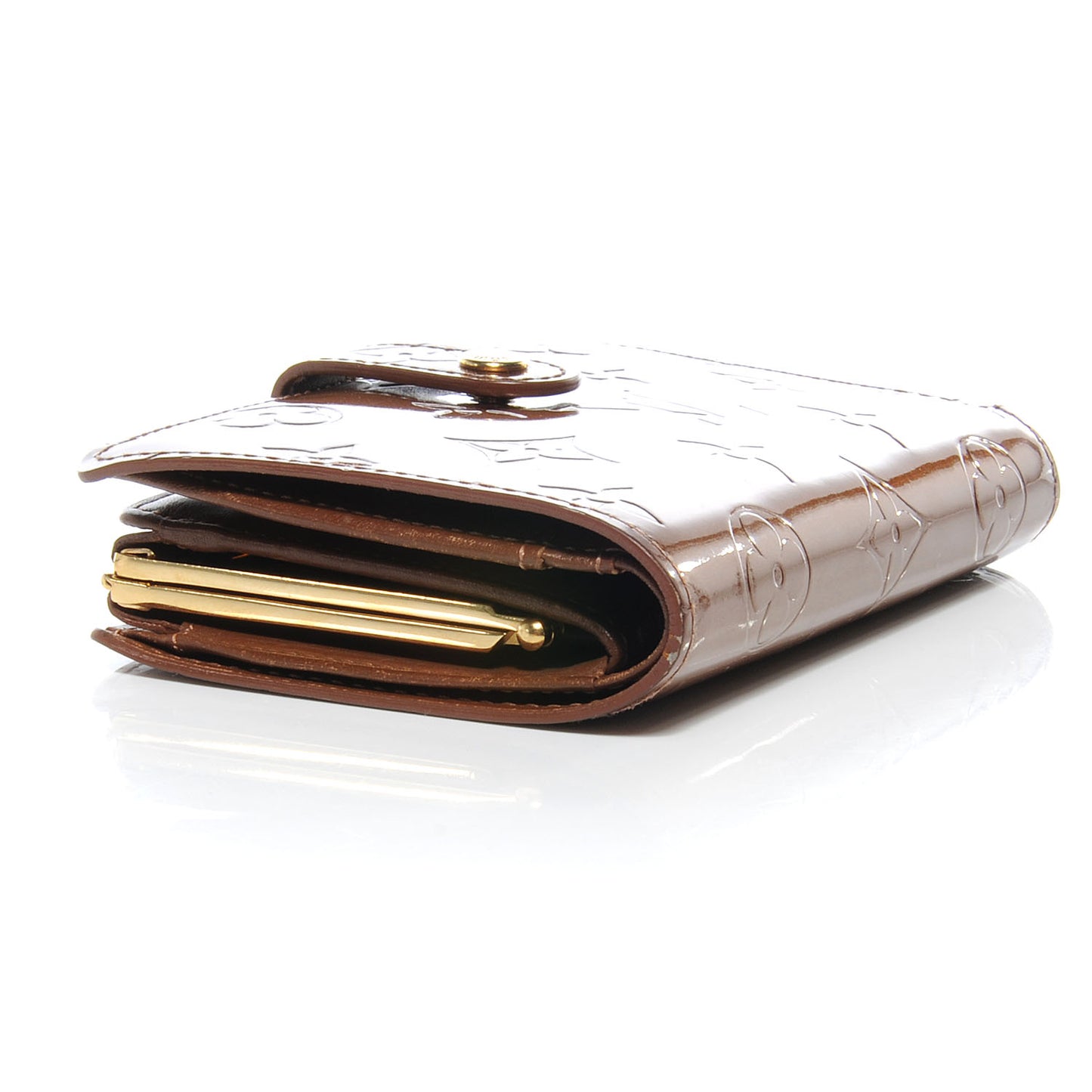 Vernis French Purse Wallet Bronze