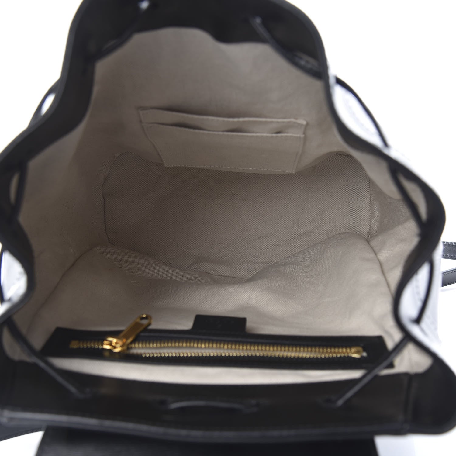Gucci Boarded Plutone Calfskin Horsebit 1955 Single Buckle Backpack Black 4 of 10