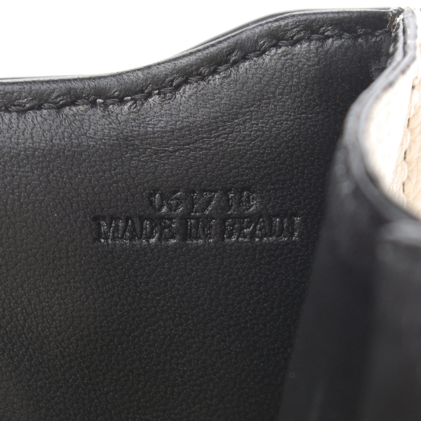 Calfskin Small Barcelona Shoulder Bag Ivory