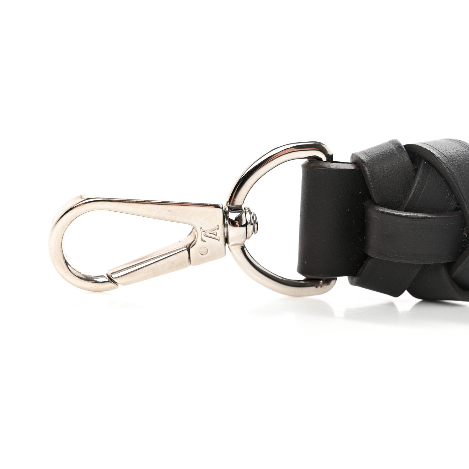 Louis Vuitton Calfskin Braided Muria Mini Strap Chocolate 3 of 4