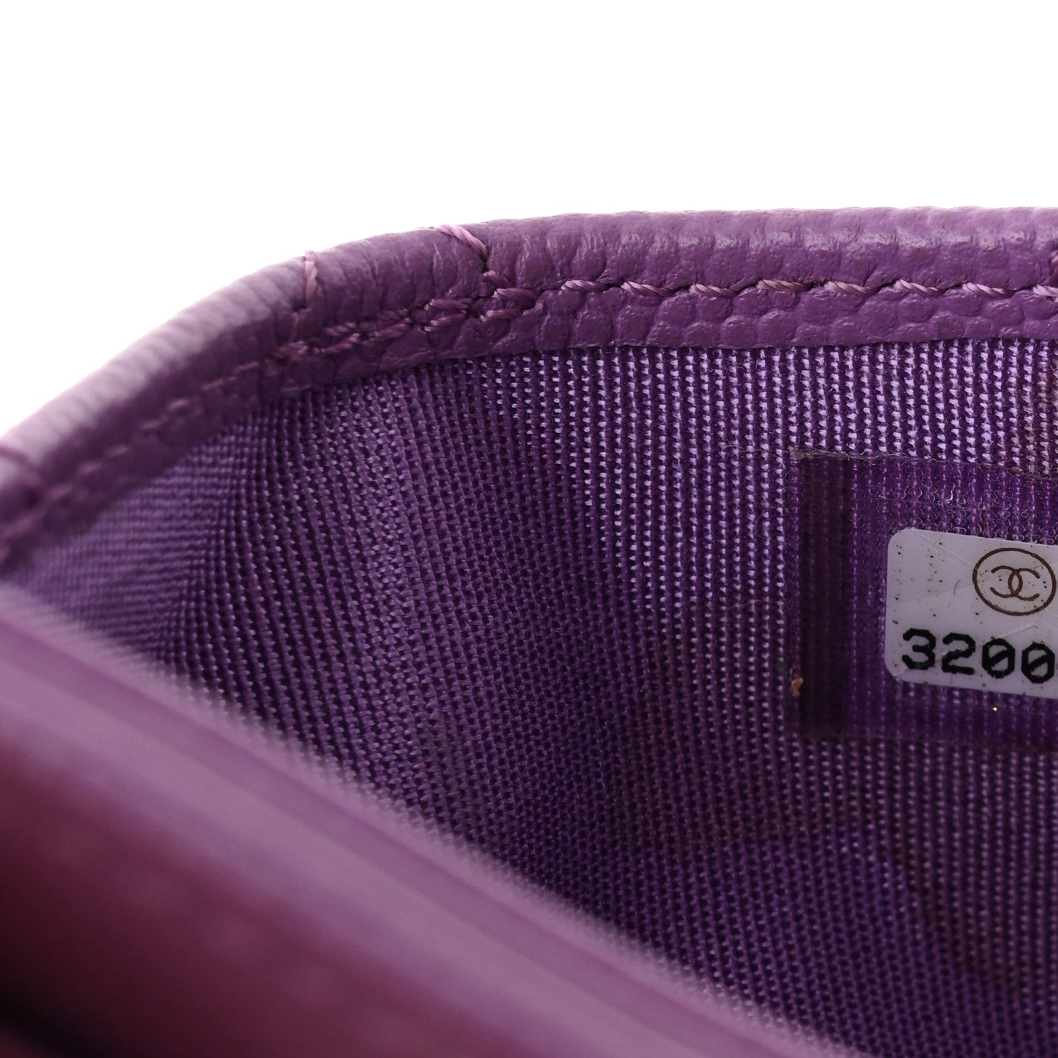 Chanel Caviar Quilted Card Holder Purple 1807912 – FASHIONPHILE