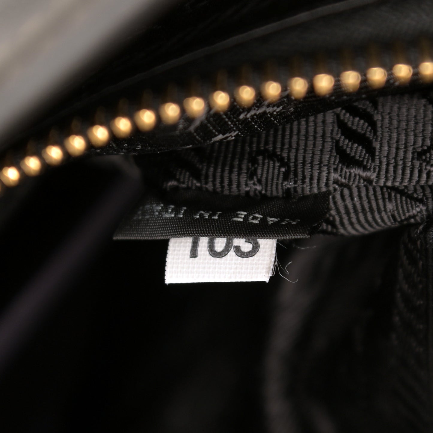 Saffiano Vernice Turn Lock Shopping Tote Black