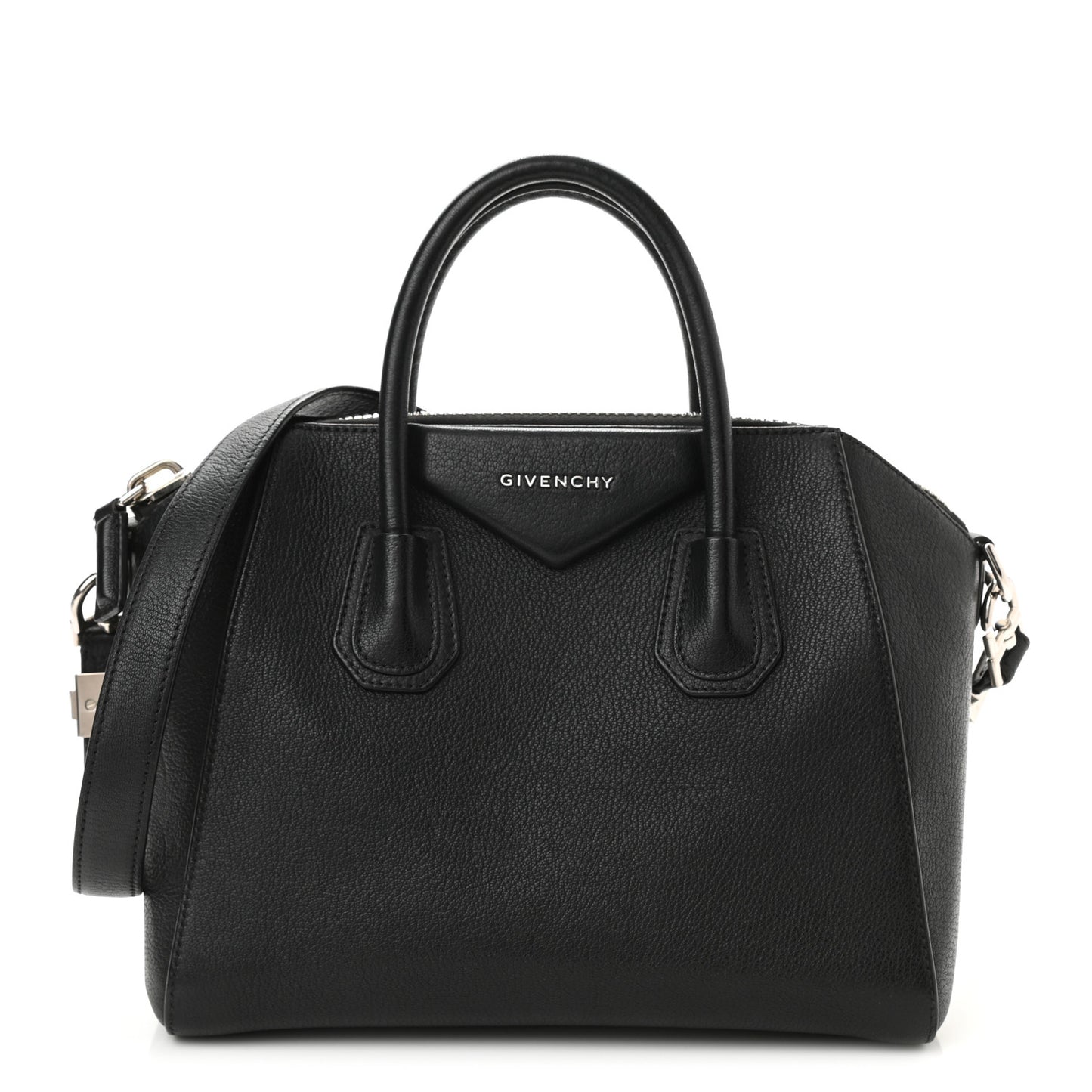 Sugar Goatskin Small Antigona Black