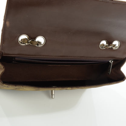 Chanel Nylon Medium Travel Flap Brown 6 of 10