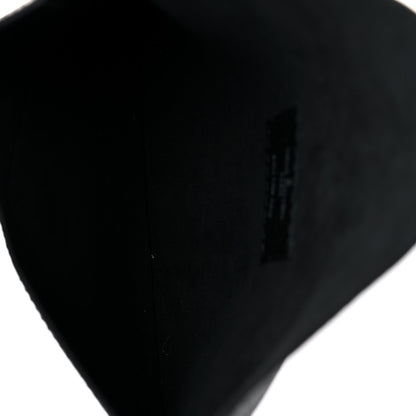 Louis Vuitton Calfskin Envelope Pouch Black 5 of 8