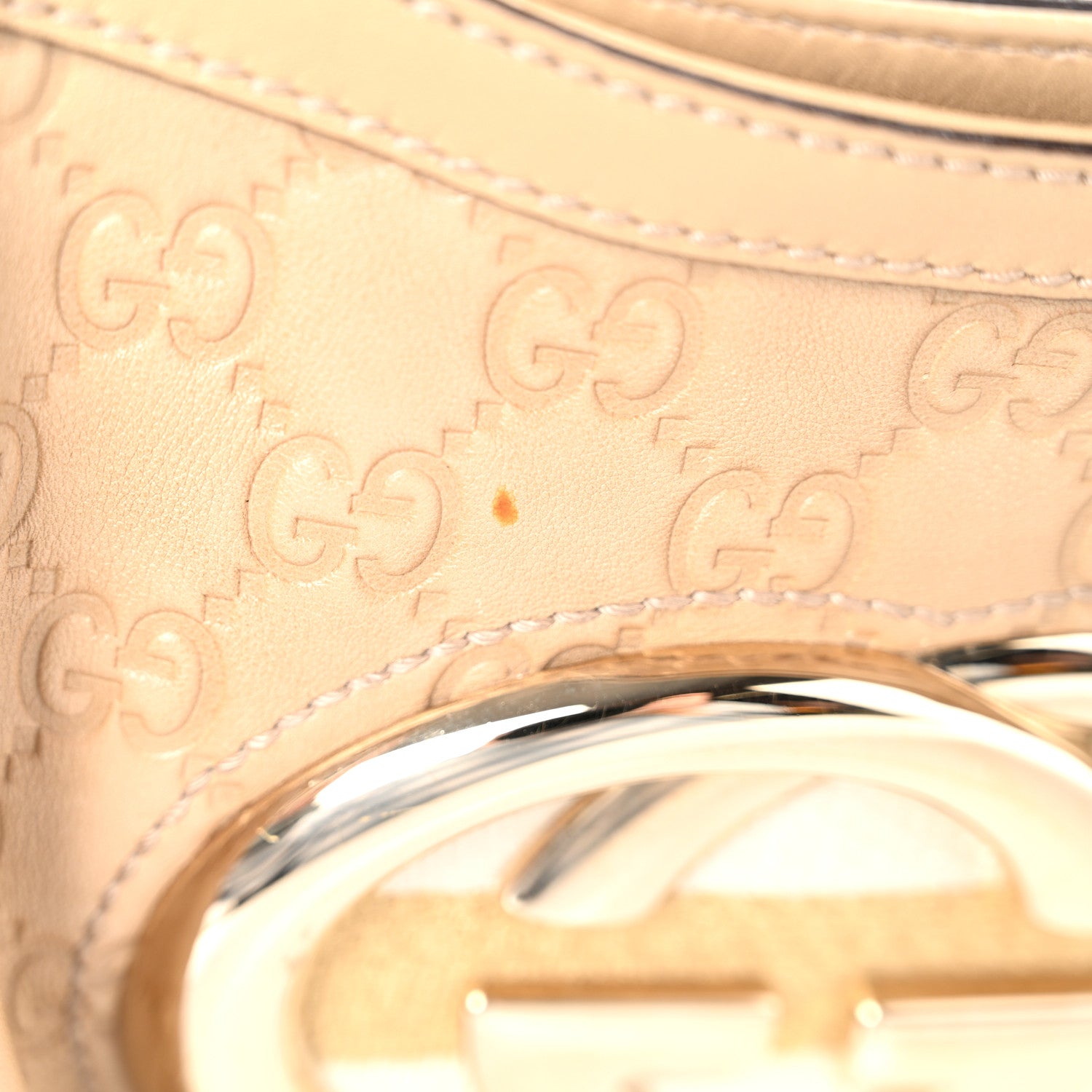 Gucci Guccissima Medium Britt Tote Beige 11 of 11