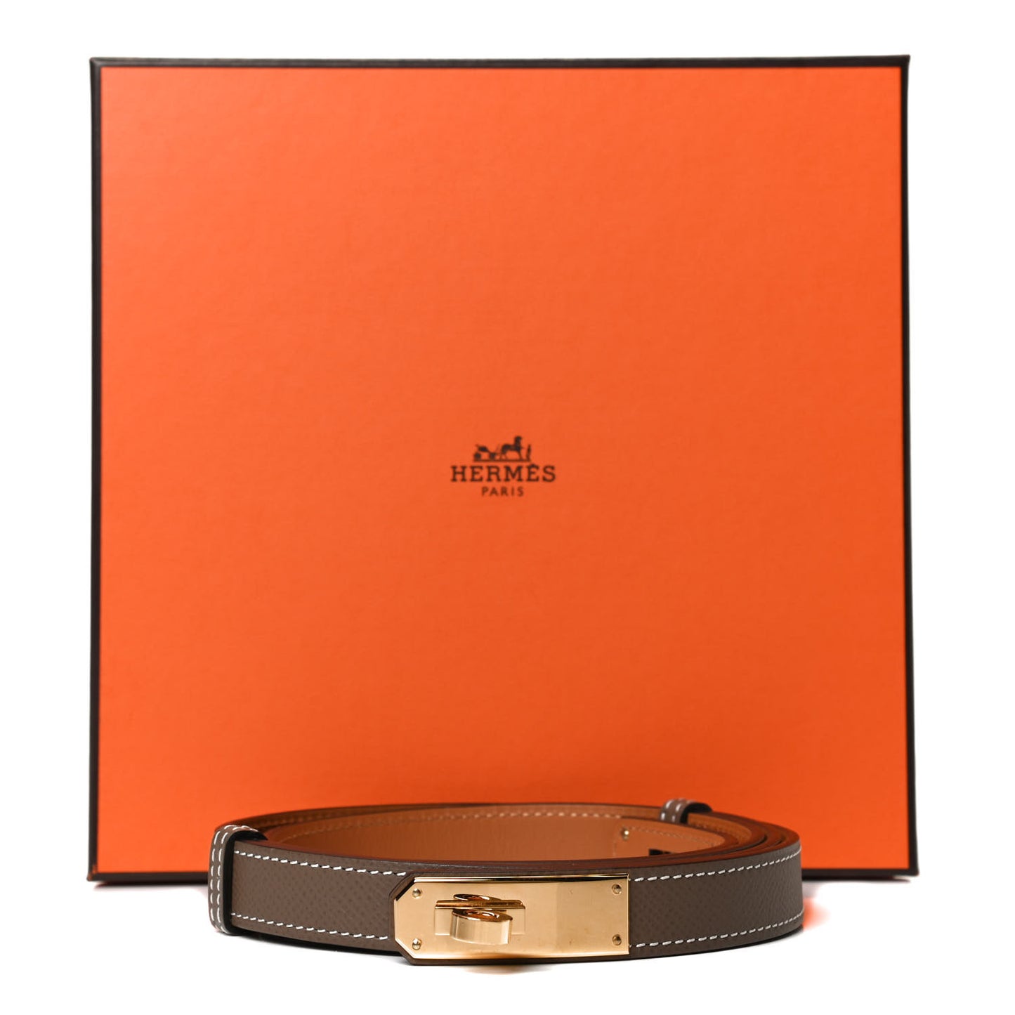 Epsom Kelly Belt Etoupe