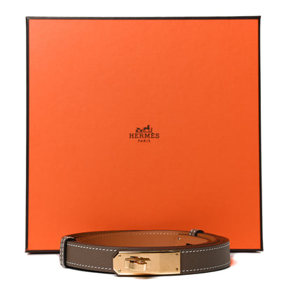 Hermes Epsom Kelly Belt Etoupe 6 of 6