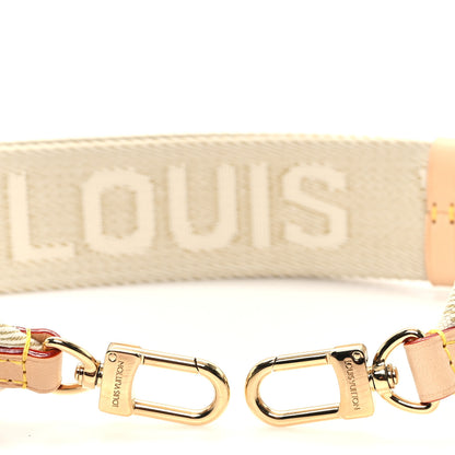 Louis Vuitton Jacquard High Rise Shoulder Strap Beige 3 of 3