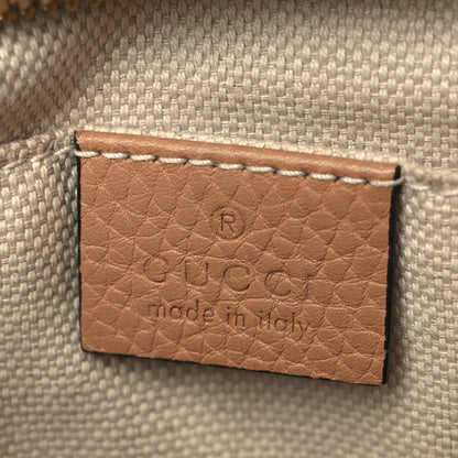 Gucci Pebbled Calfskin Small Soho Disco Bag Camelia 6 of 10