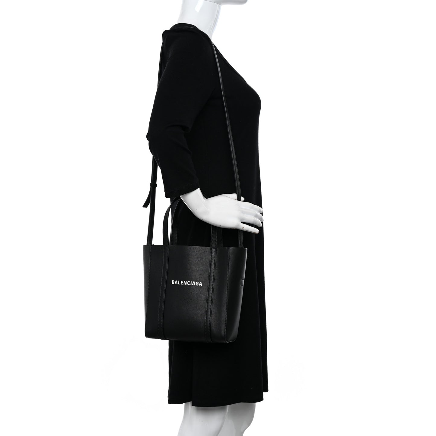 Calfskin XXS Everyday Tote Black