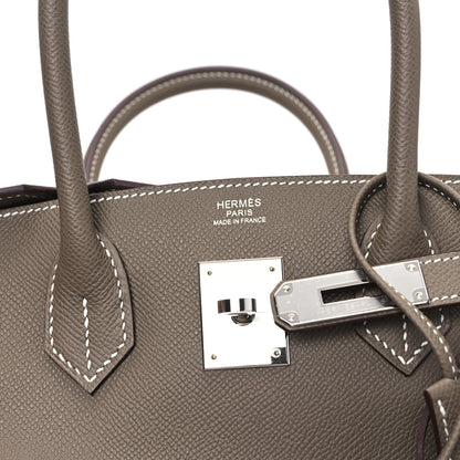 Hermes Epsom BIRKIN 30 Etoupe 6 of 11