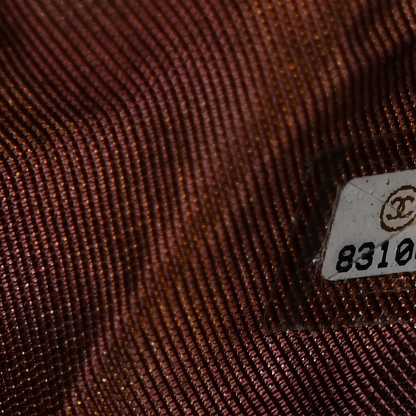 Satin Floral Printed Sac Cordon Yellow