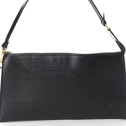 Louis Vuitton Epi Pochette Accessories 24 Black 8 of 8