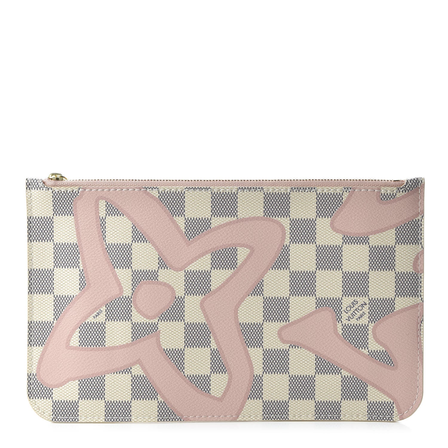 Louis Vuitton Damier Azur Tahitienne Neverfull MM GM Pochette 1 of 10