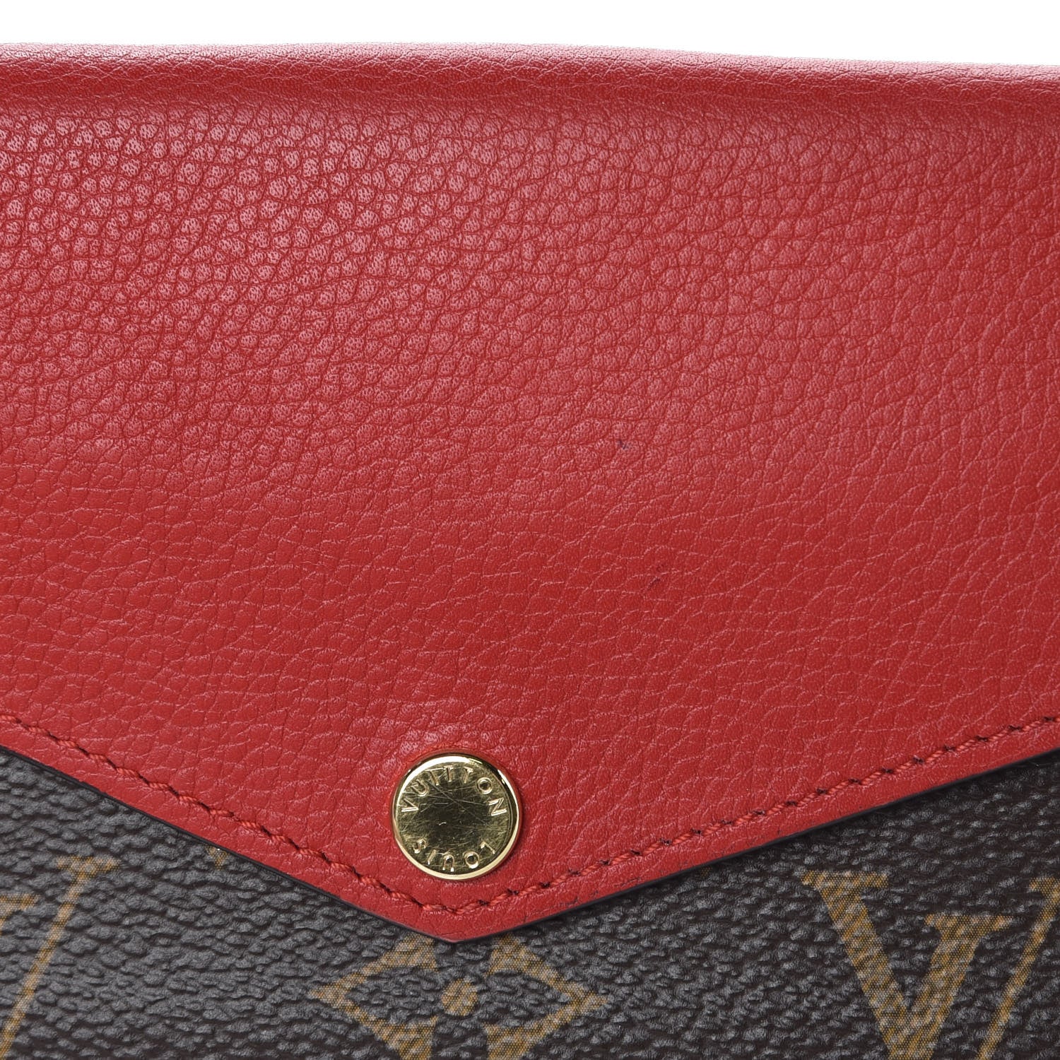 Louis Vuitton Monogram Pallas Compact Wallet Cherry 8 of 9