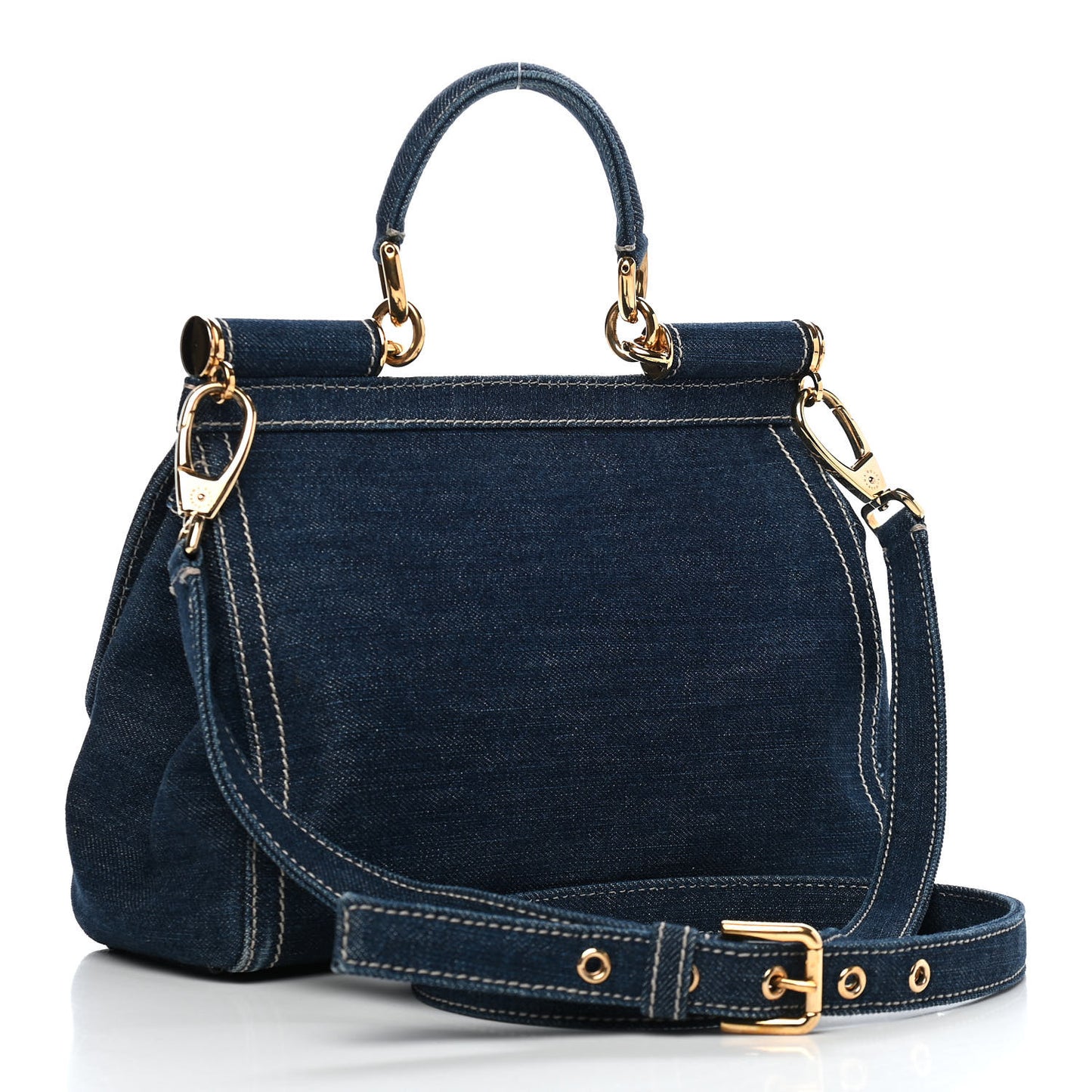 Denim Miss Sicily Satchel Blue Jeans