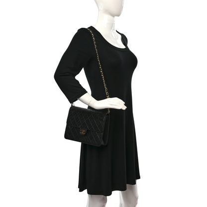 Chanel Lambskin Quilted Small Single Flap Black 2 of 9