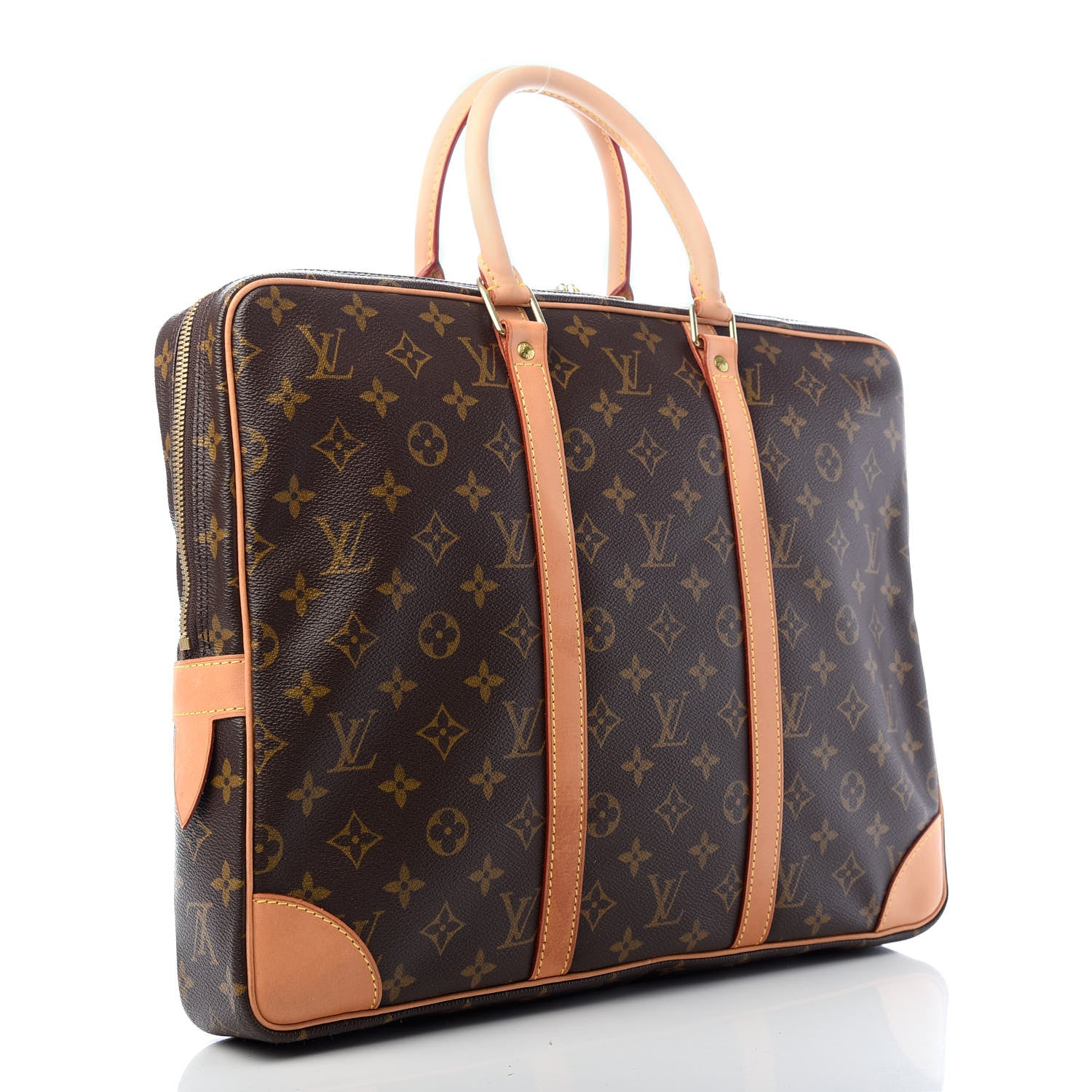 Louis Vuitton Monogram Porte-Documents Voyage Briefcase 2 of 8