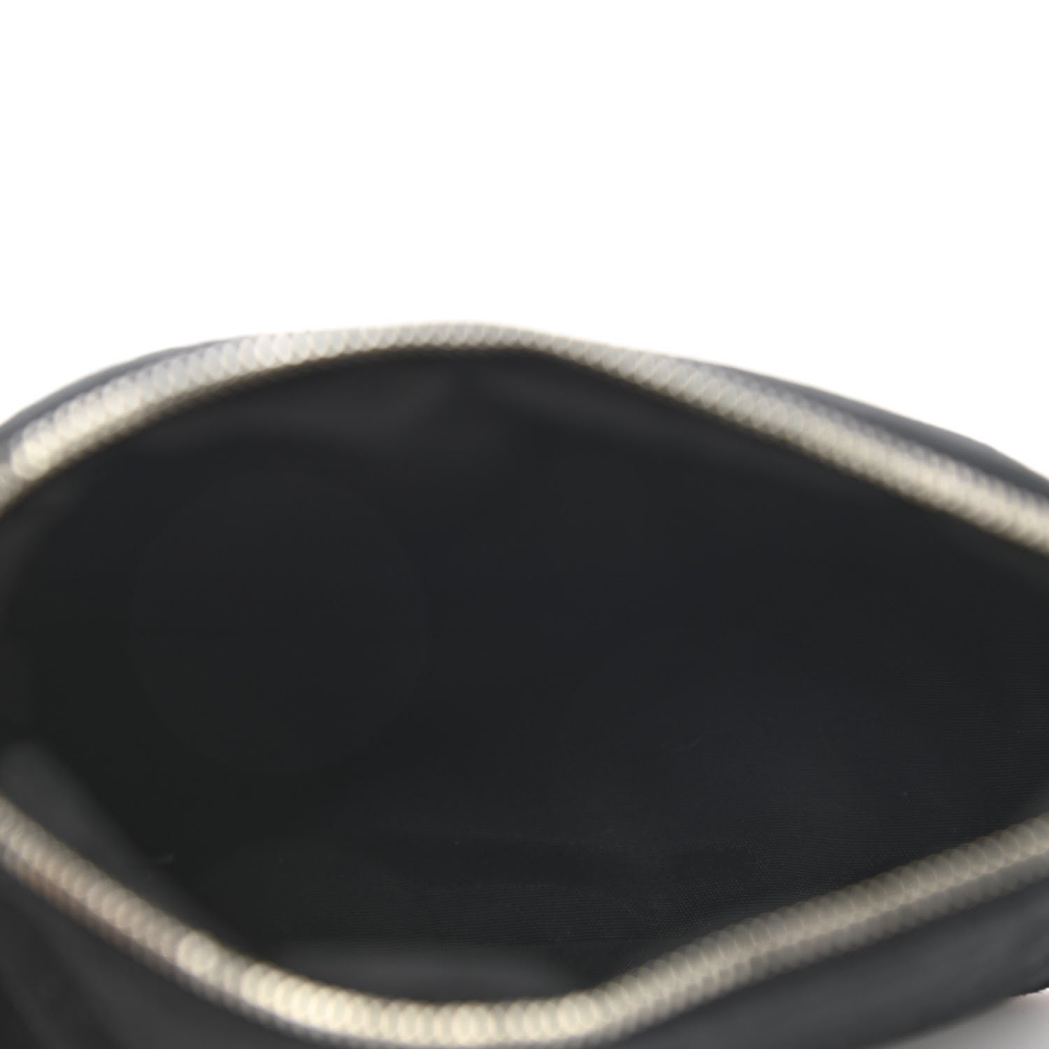 Hermes Cotton Canvas Mini Bolide Travel Cosmetic Pouch Black 5 of 7