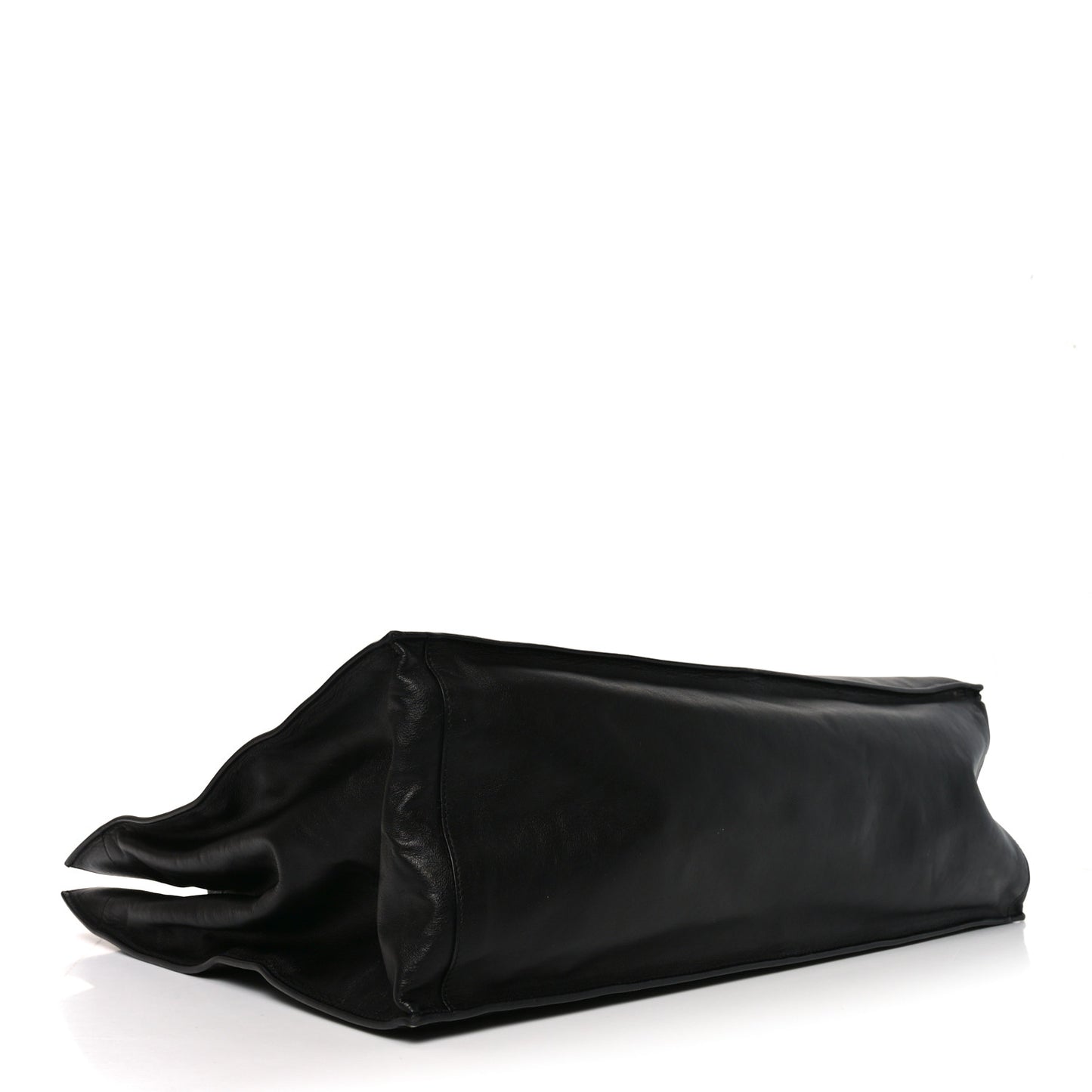 Vitello Rive Gauche Large Tote Black